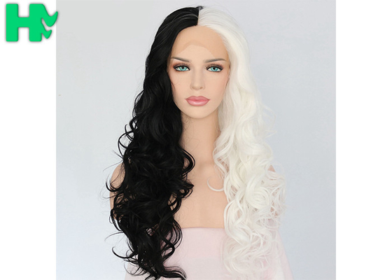 Custom Made Wild Synthetic Cosplay Wigs / Medium Cap Size Artificial Hair Extensions