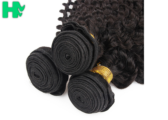 Natural Black Real Deep Wave Human Hair Grade 9A Full Cuticle Aligned